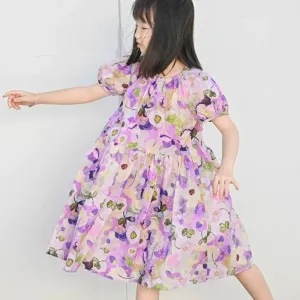碎花飘逸娃娃裙 Floral Twist Flowy Dress