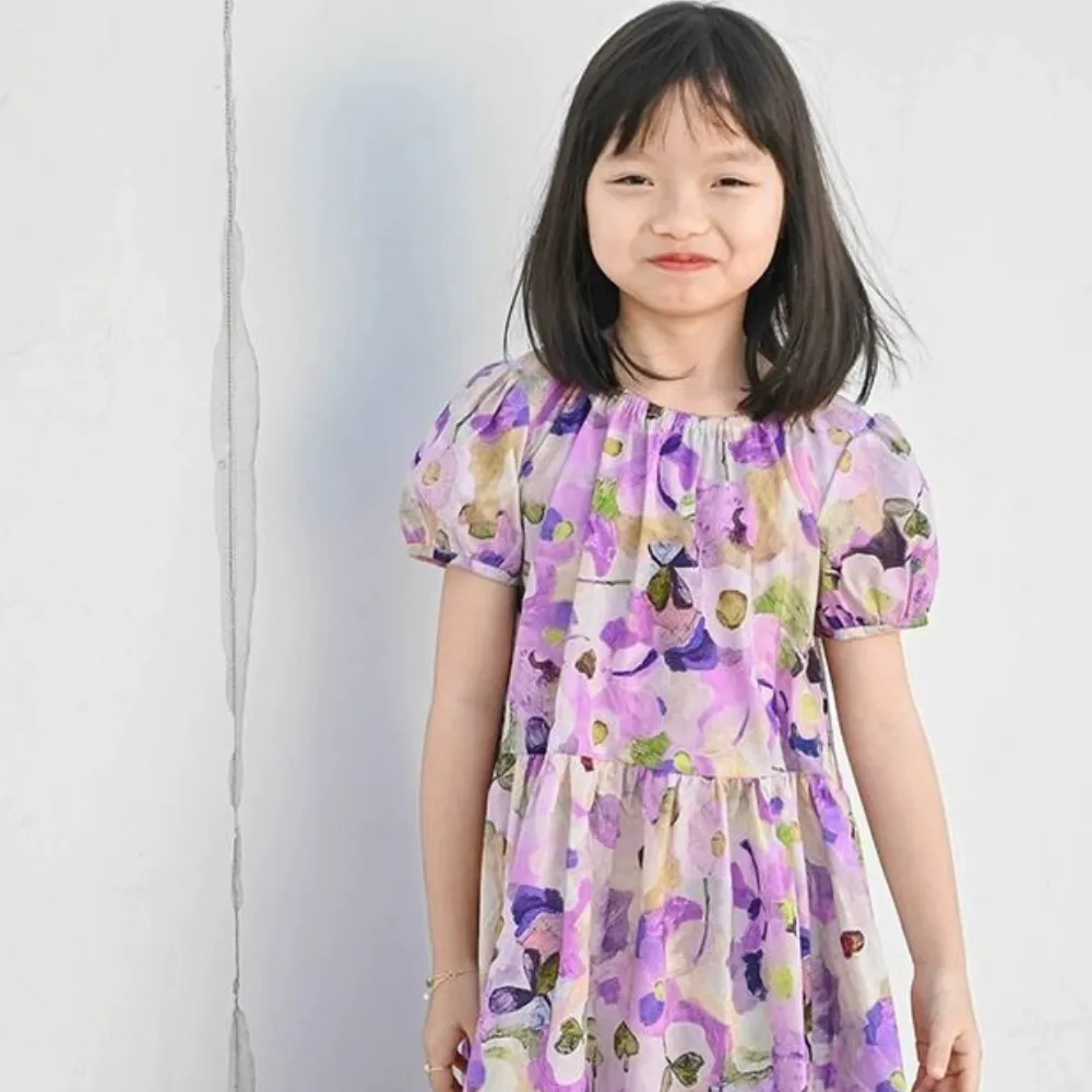 碎花飘逸娃娃裙 Floral Twist Flowy Dress