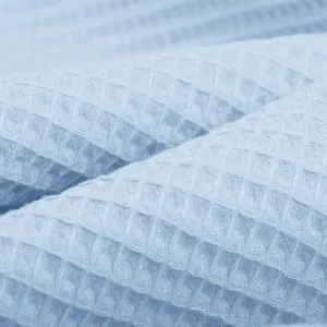 100% Cotton Waffle - Blue