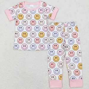 Baby Girls Clothes Pajamas Short Sleeve Shirt Pants Pajamas Sets GSPO1078 BSPO0225