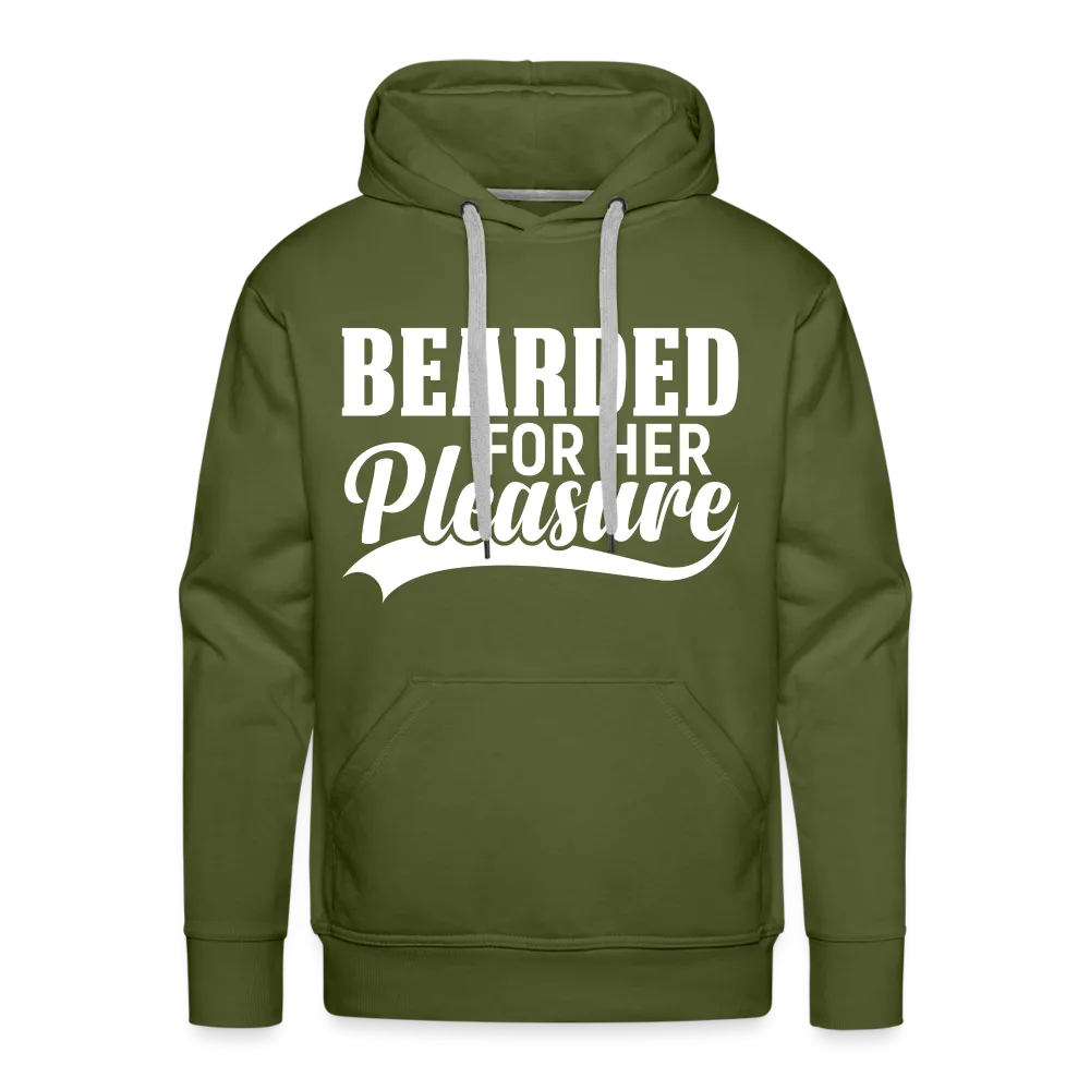 Bearded For Her Pleasure Men’s Premium Hoodie