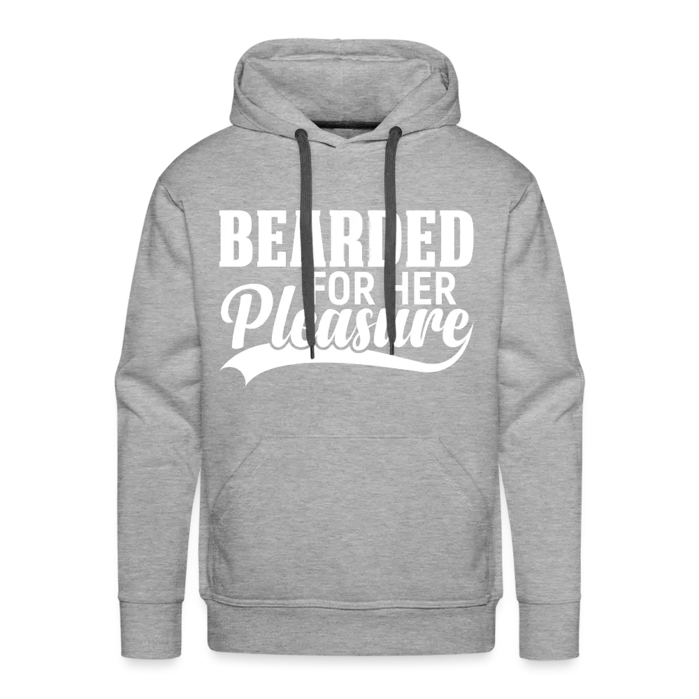 Bearded For Her Pleasure Men’s Premium Hoodie
