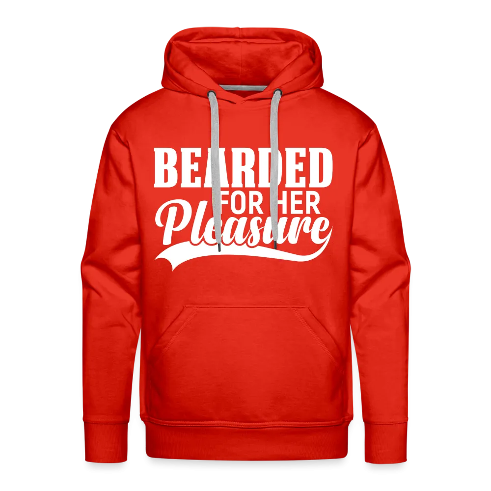 Bearded For Her Pleasure Men’s Premium Hoodie