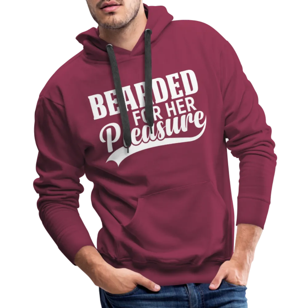 Bearded For Her Pleasure Men’s Premium Hoodie