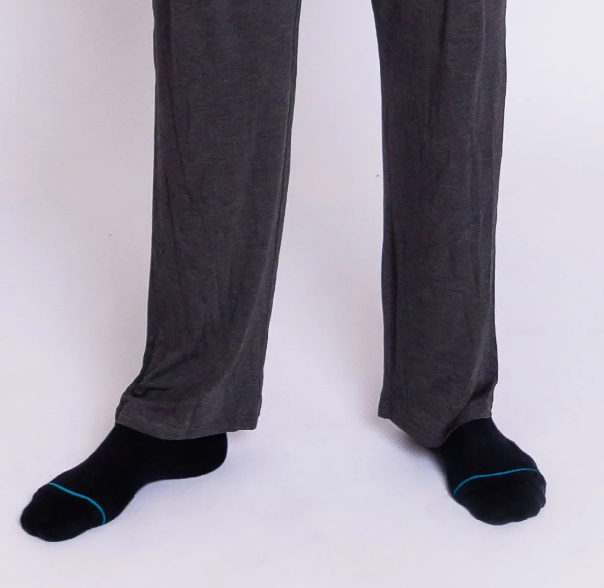 Charcoal Relaxed Two Piece Jammie Set