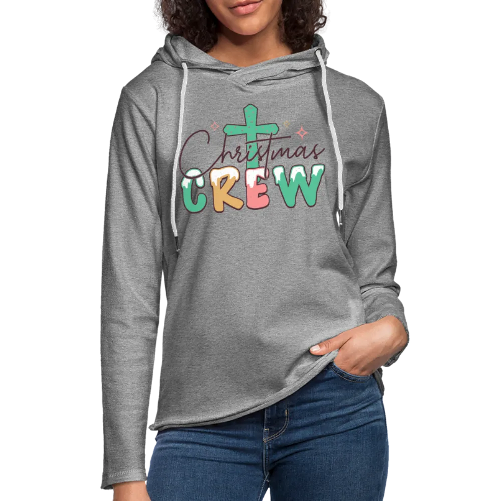 Christian Christmas Crew - Lightweight Terry Hoodie