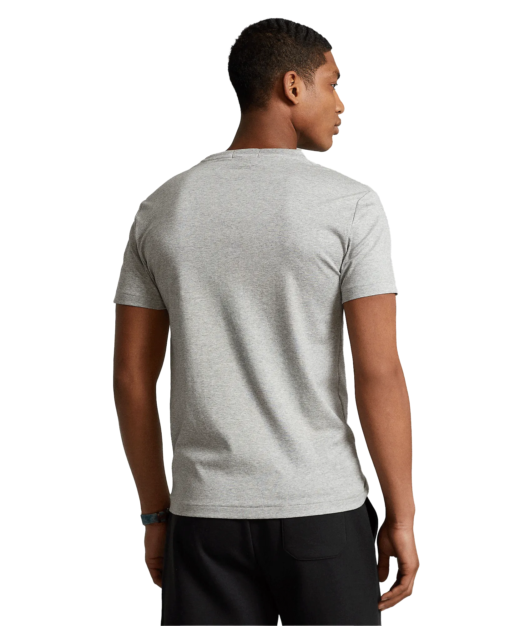 Custom Slim Fit Soft Cotton T-shirt - Grey