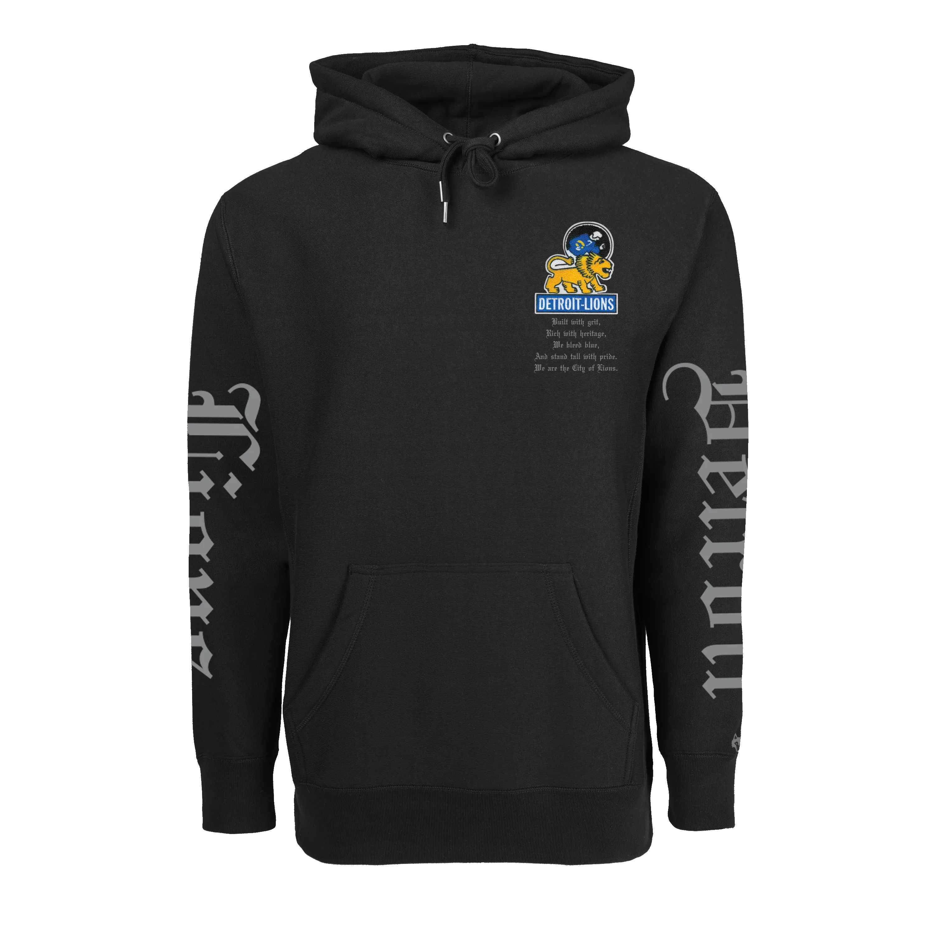 Detroit Lions Tradition Fireside Hoodie