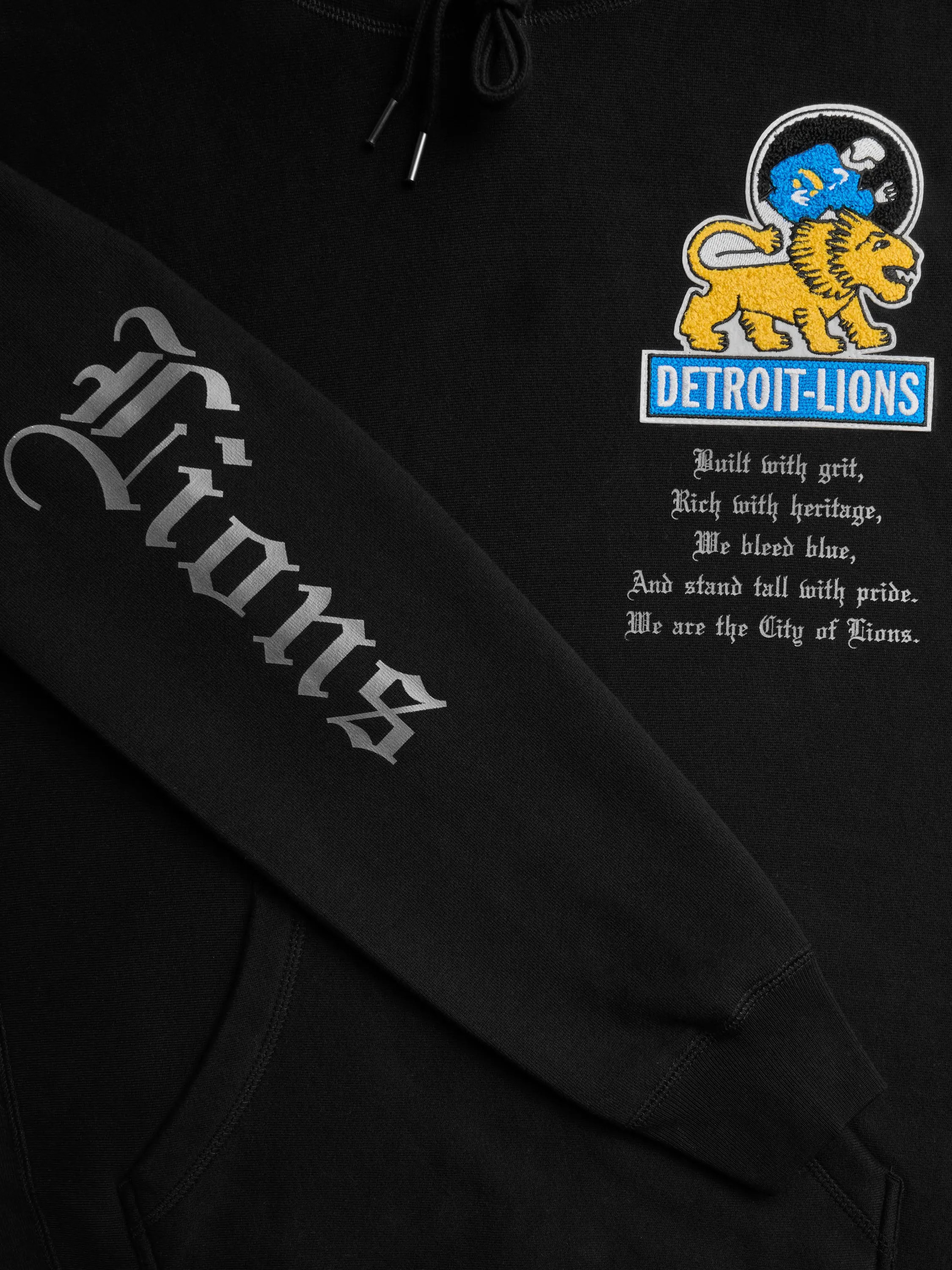 Detroit Lions Tradition Fireside Hoodie