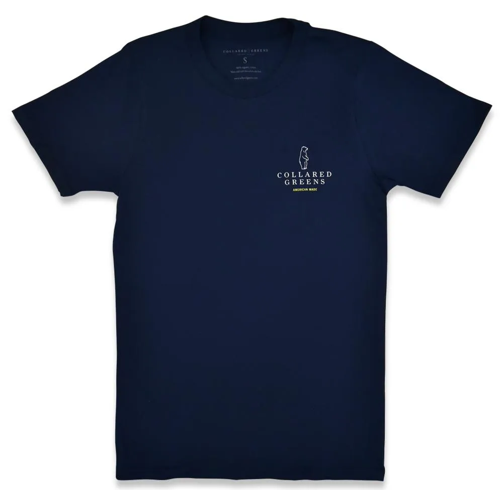 Dock Dog: Short Sleeve T-Shirt - Navy
