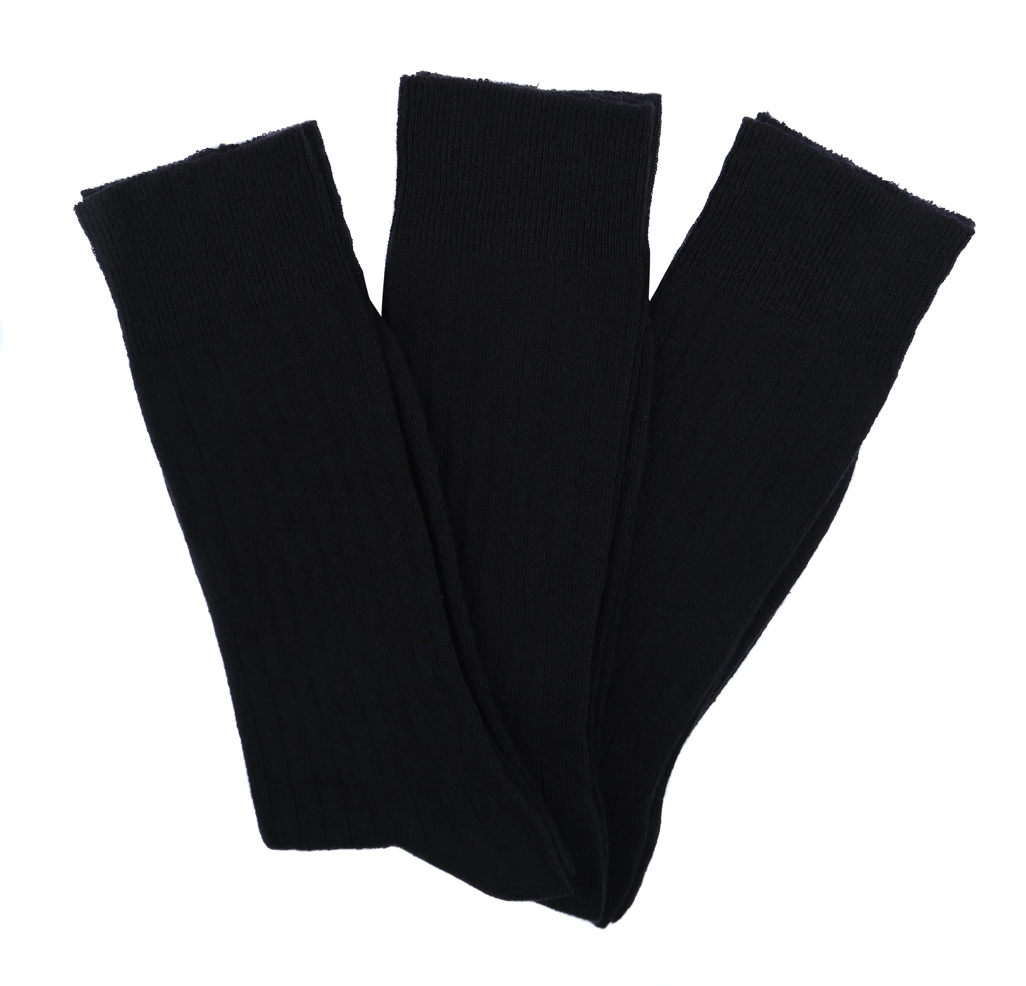Goza Socks Men's Cotton Blend and Ribbed Dress Socks