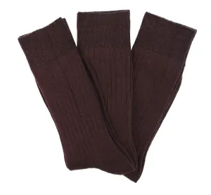 Goza Socks Men's Cotton Blend and Ribbed Dress Socks