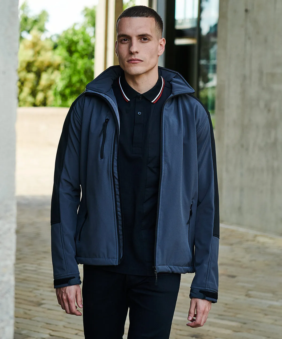 Hydroforce 3-layer softshell | Black/Black