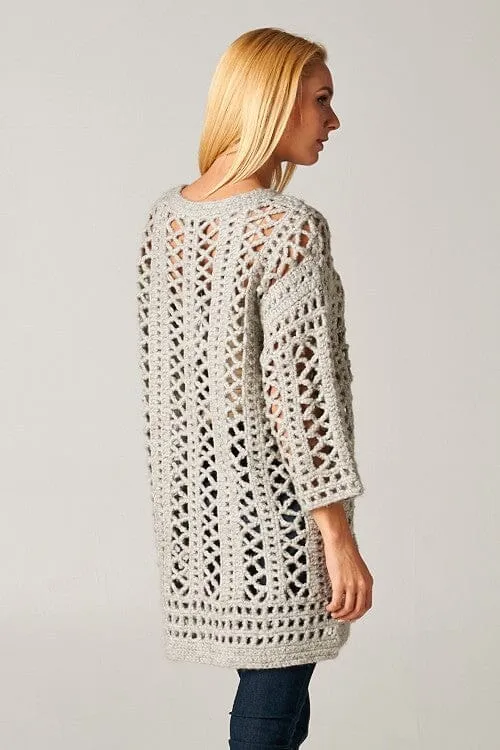 Iris Crochet Sweater