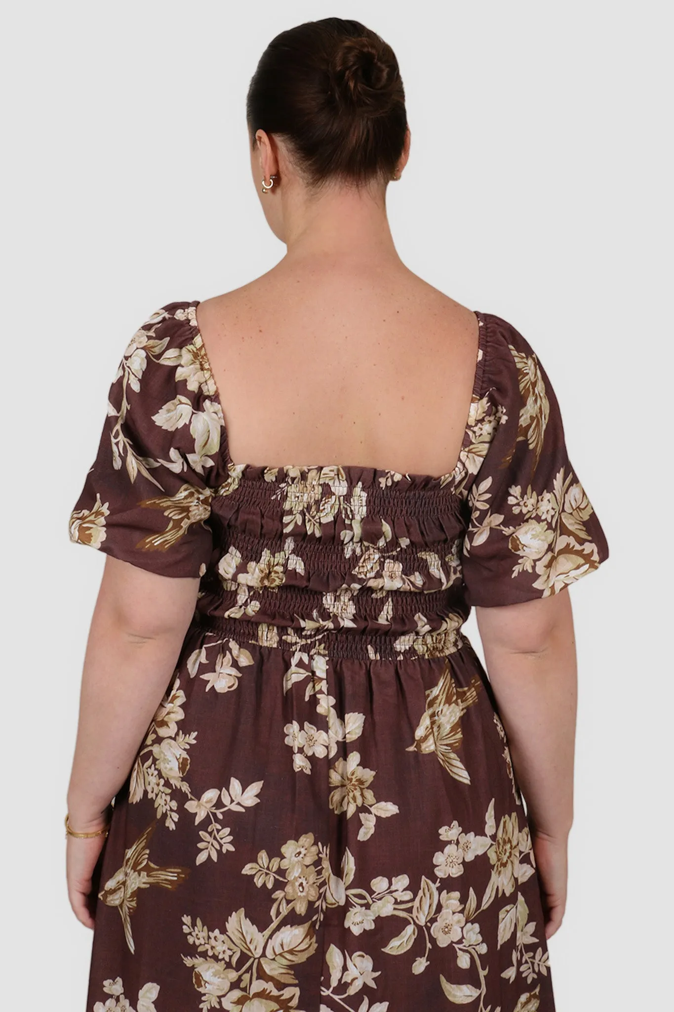 ISMAE MAXI DRESS GOLDEN MEADOW