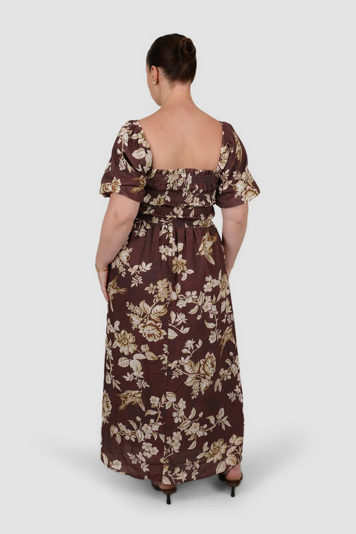 ISMAE MAXI DRESS GOLDEN MEADOW