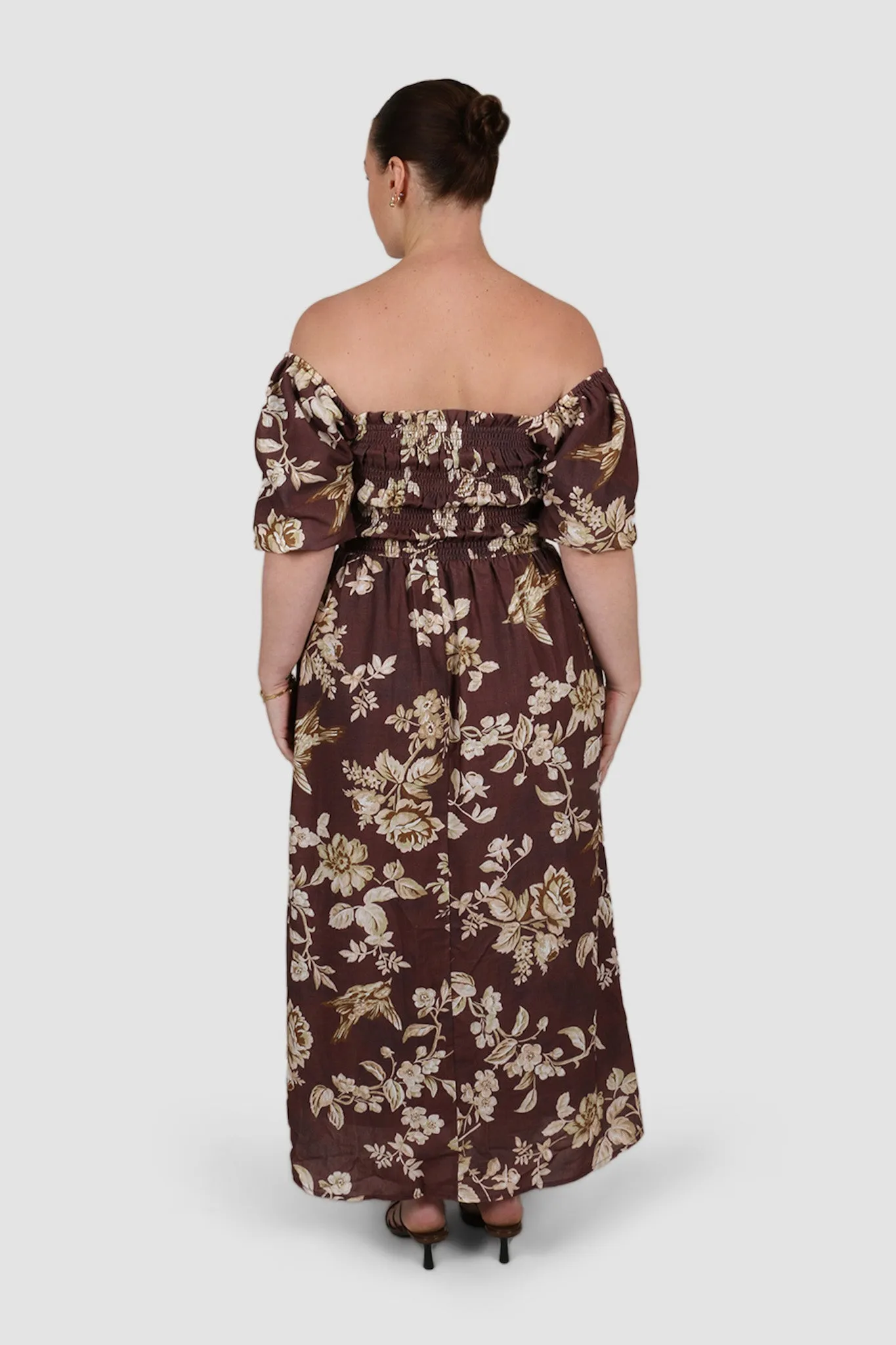 ISMAE MAXI DRESS GOLDEN MEADOW