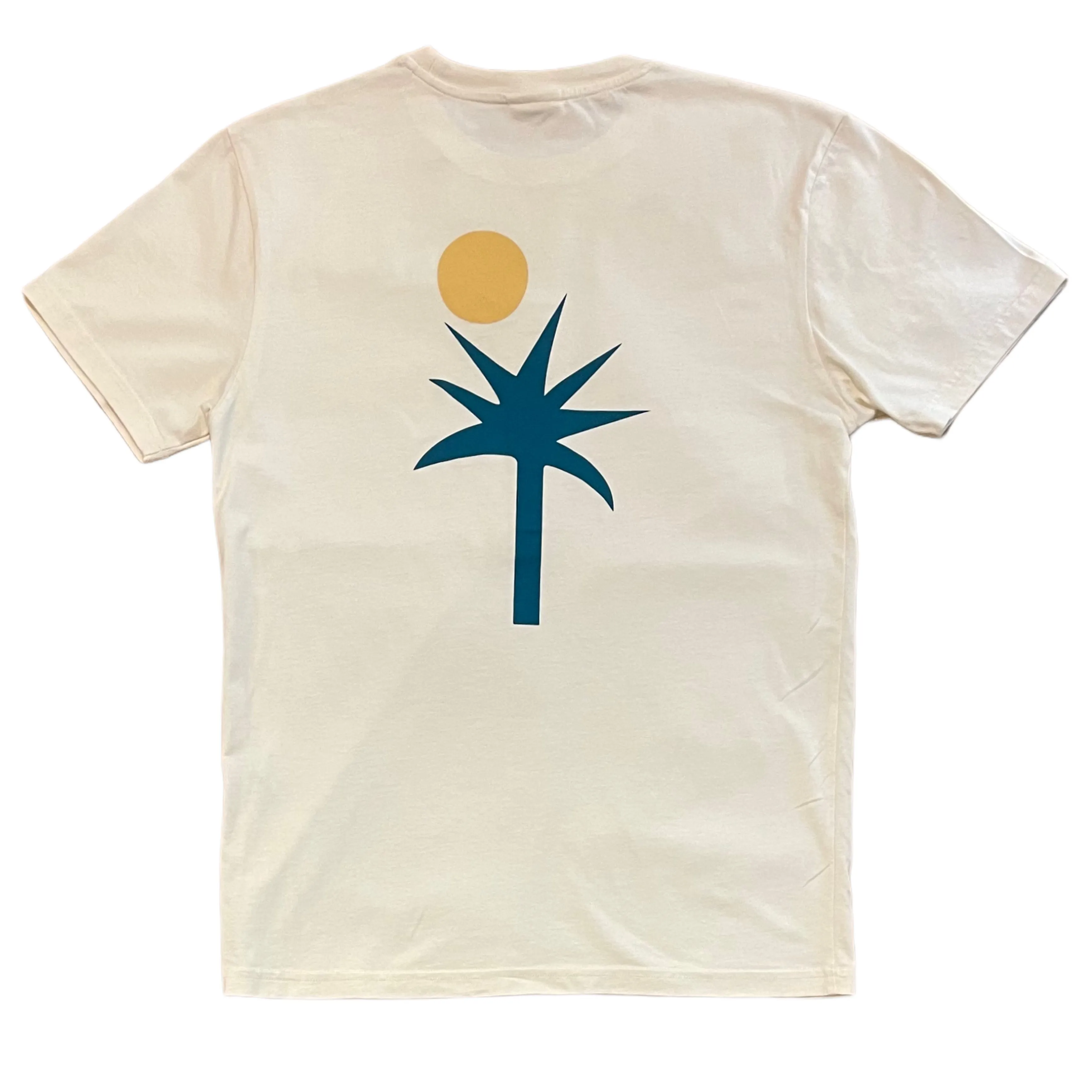LA PAZ Dantas Palm T-Shirt Ecru