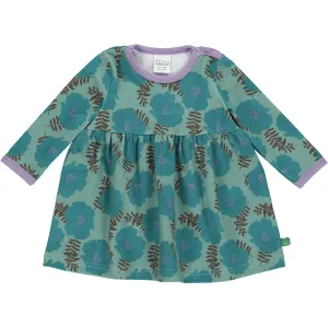 Long sleeve dress- flower power print