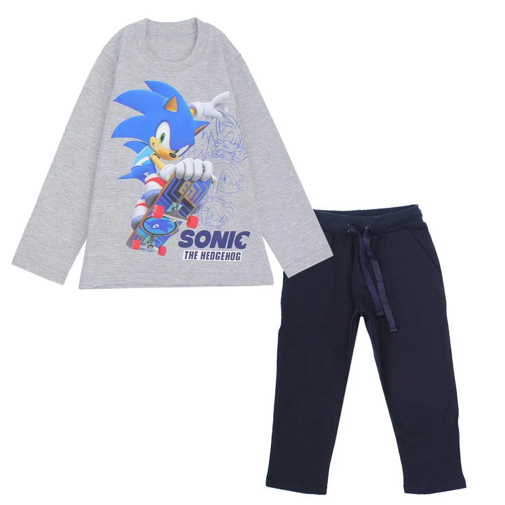 Long-Sleeved Sonic Pajama