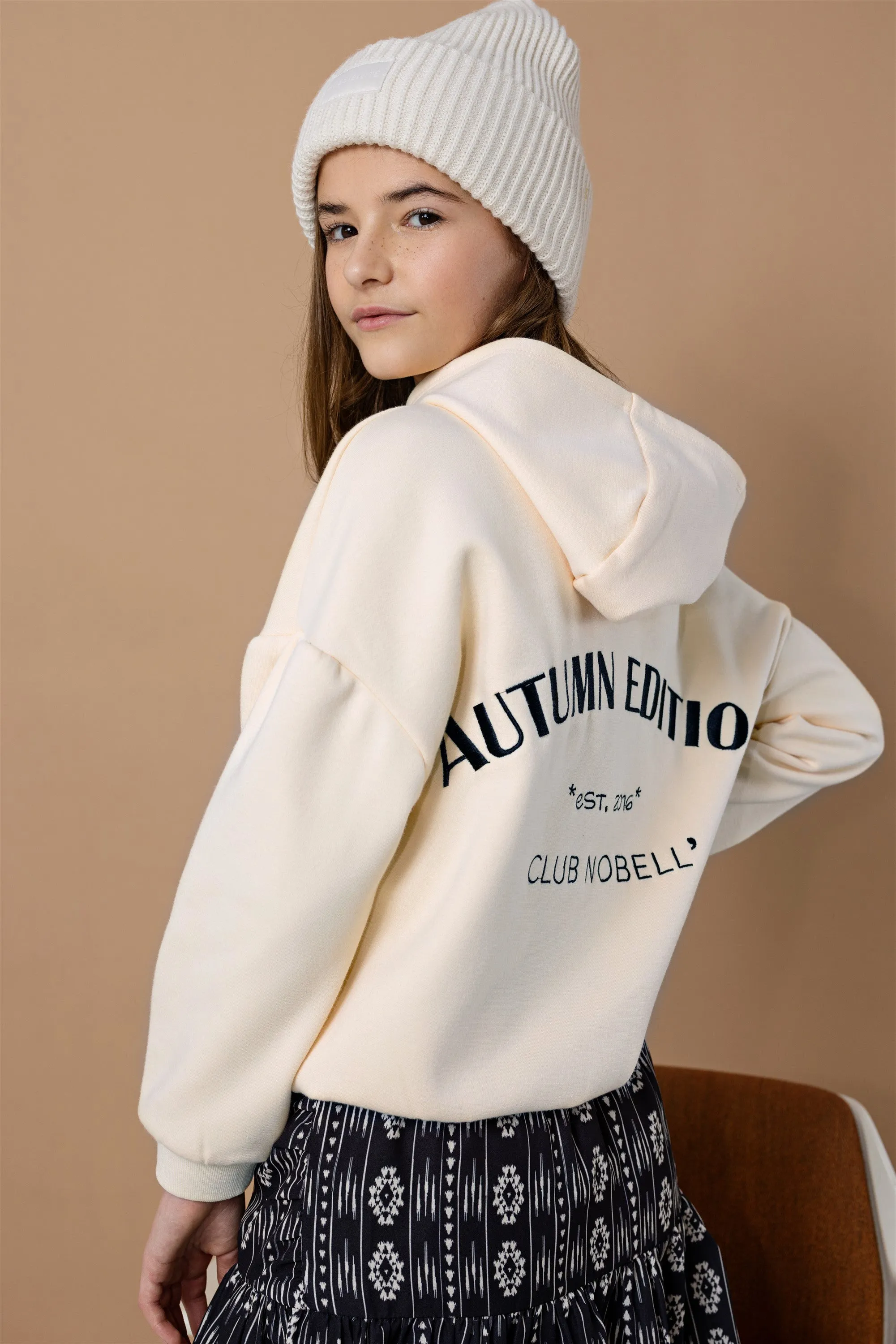 NoBell Kumy hooded super soft sweater