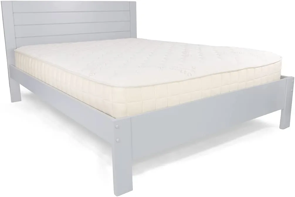 Organic Kids Mattress, Non-Toxic Firm Natural Mattress with Quilted Top, Full Size