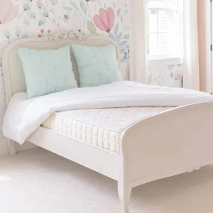 Organic Kids Mattress, Non-Toxic Firm Natural Mattress with Quilted Top, Full Size