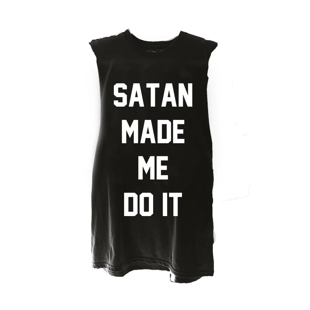 SATAN MADE ME DO IT TEE