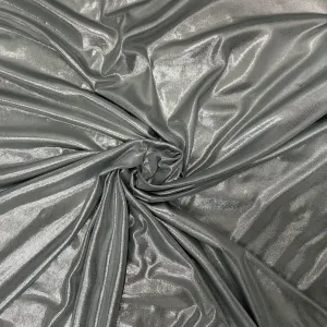 Sea Blue Solid imported Shimmer Lycra Fabric