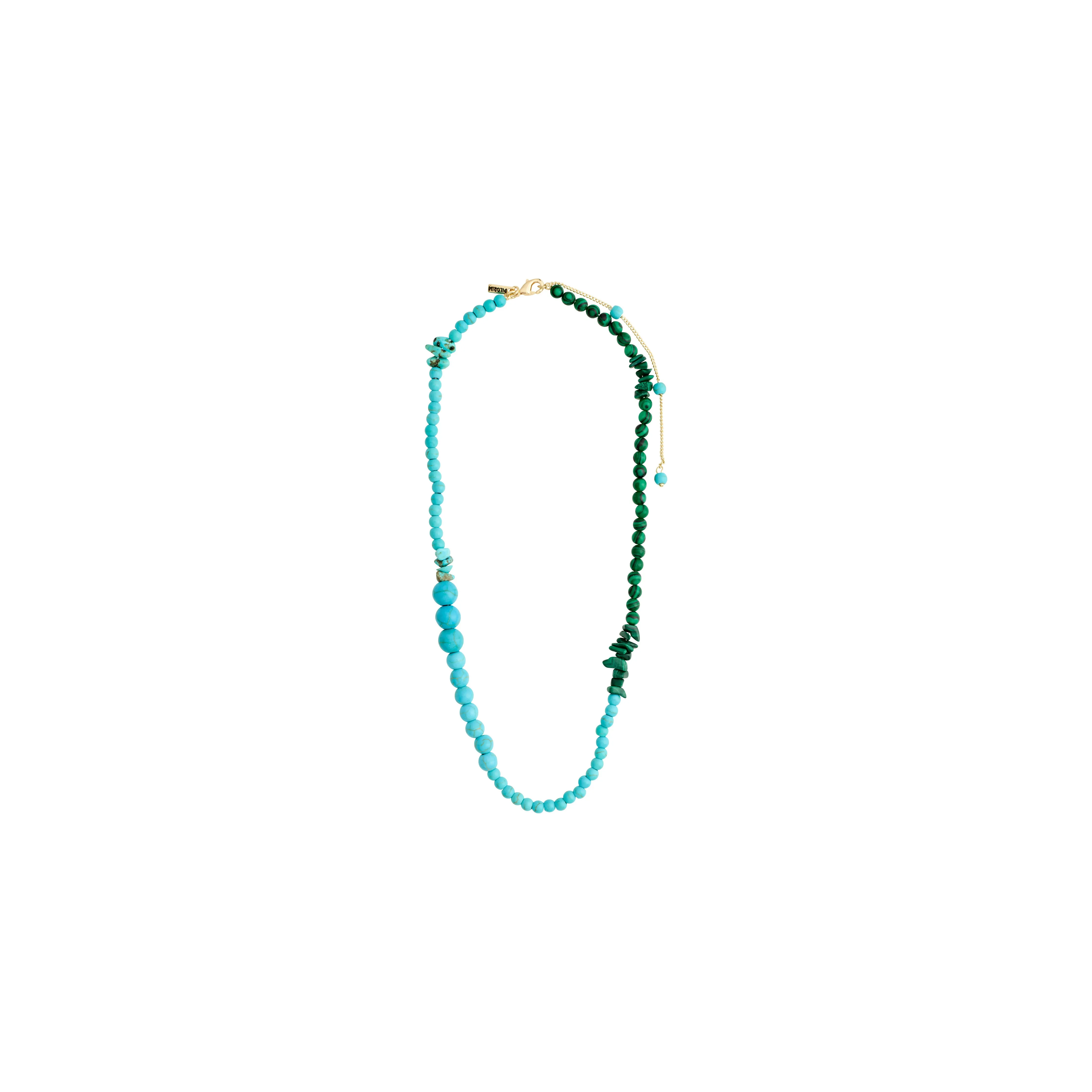 SOULMATES necklace blue/gold-plated
