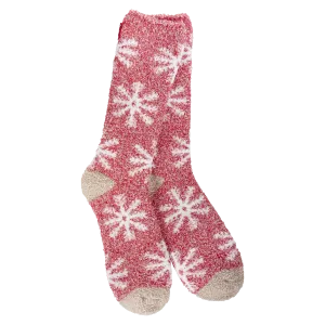 Super Soft Snowflake Socks