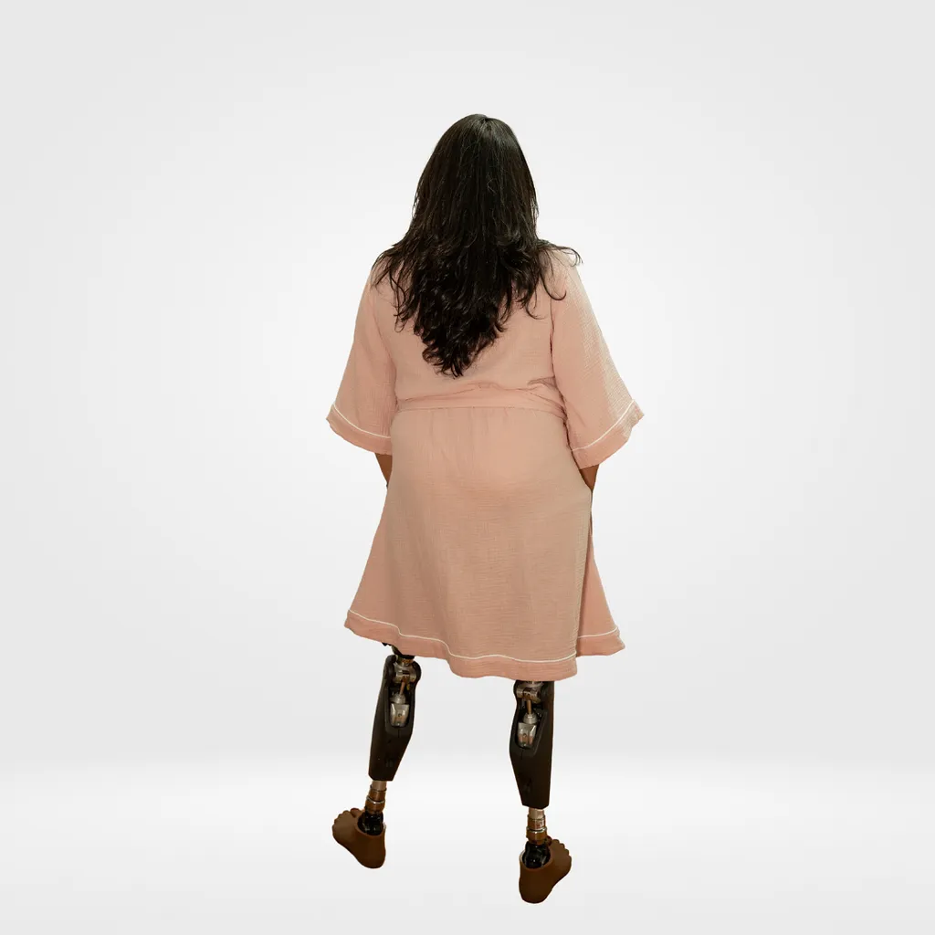 The Darling Robe in Rose