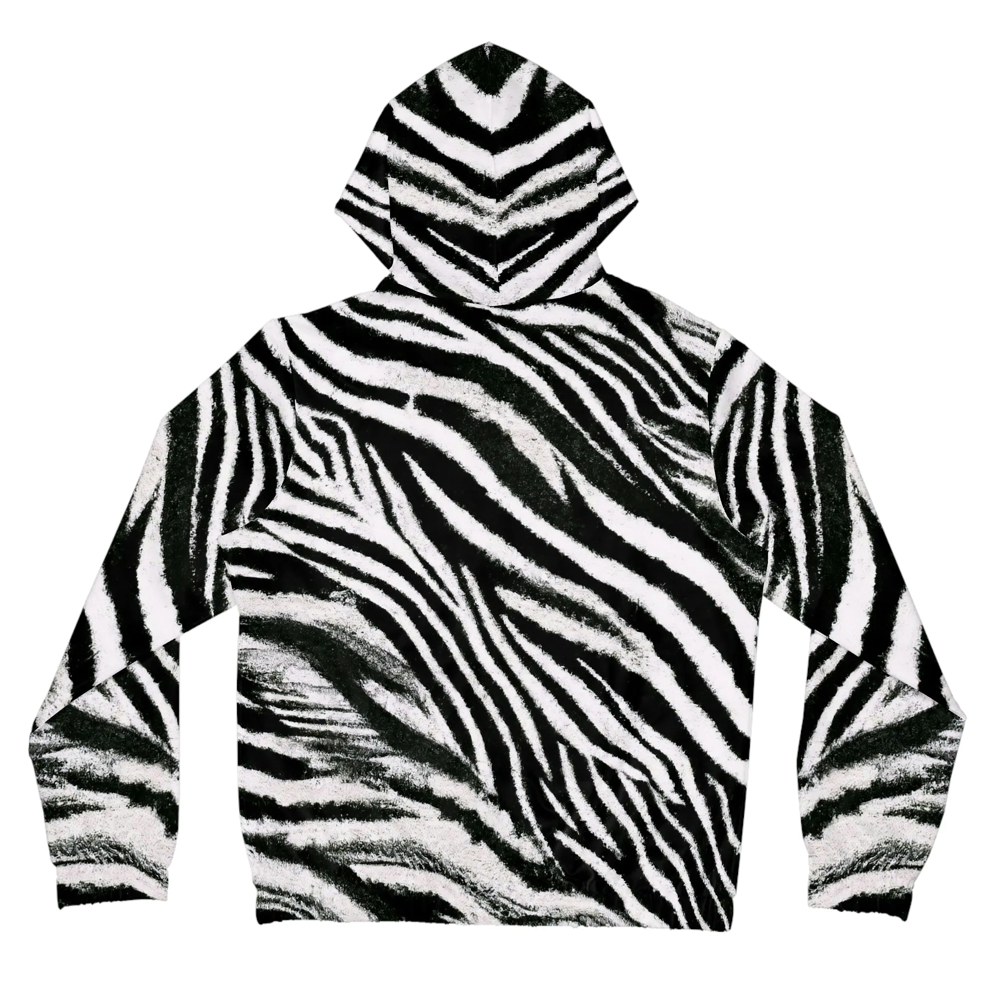 Vampire Art Grunge Zebra Women’s Full-Zip Hoodie