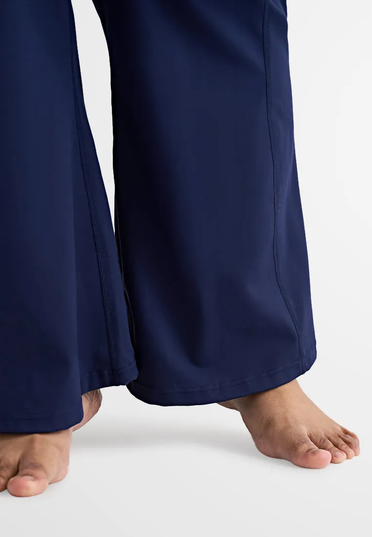 Vigor Cross Over Waist Active Bootcut Leggings