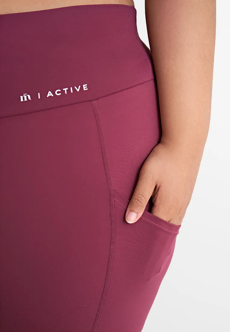 Vigor Cross Over Waist Active Bootcut Leggings