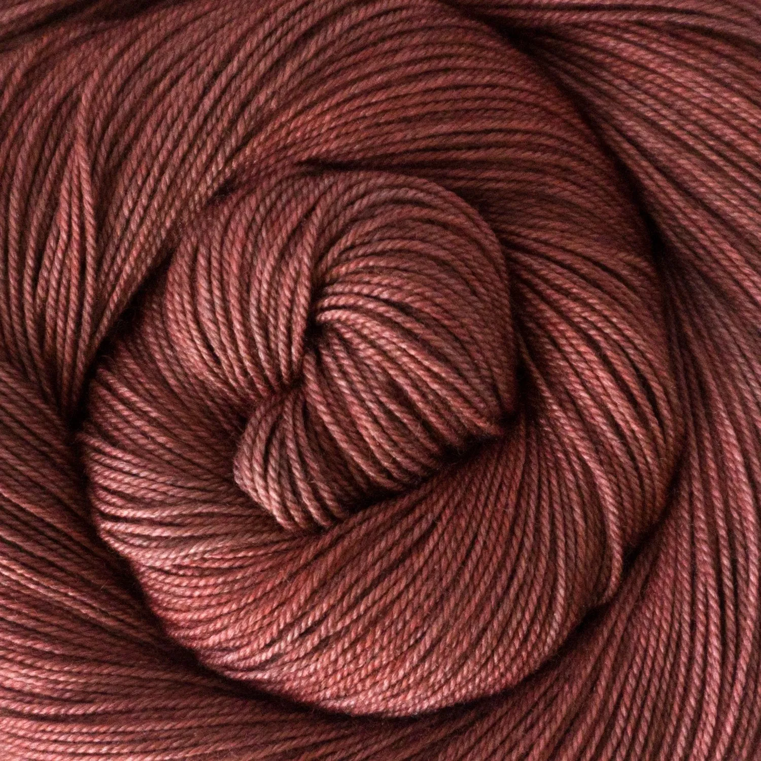 Yakity Yak Fingering Weight Yarn - Coral Semi Solid