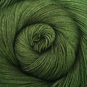 Yakity Yak Fingering Weight Yarn - Emerald Semi Solid